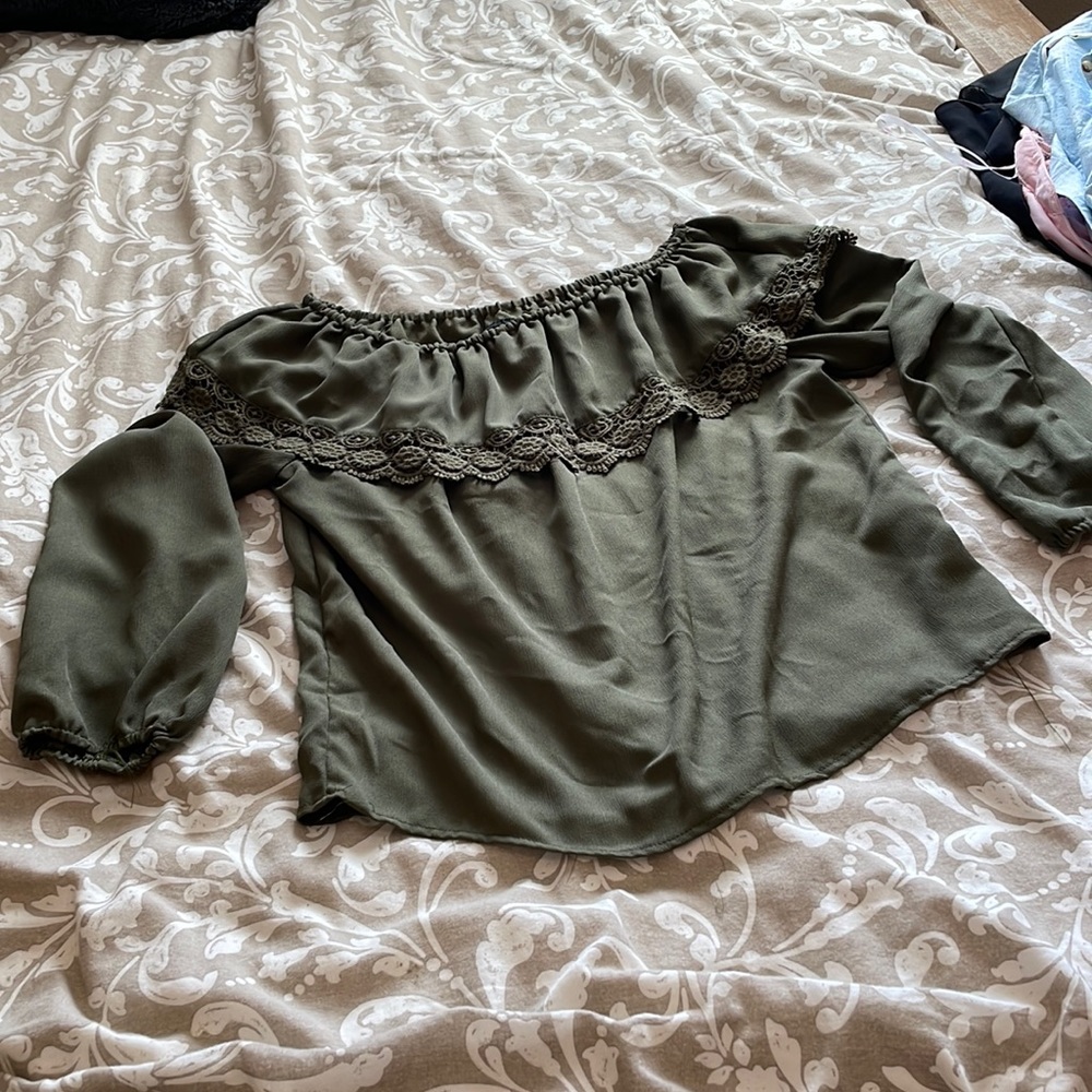 Green long sleeve